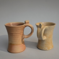 house cups / 2024 / wood fire stoneware