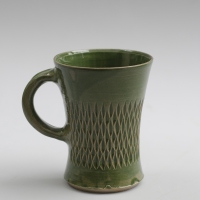 chip carved mug  / 2023